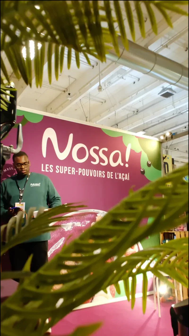 Stand Acai Brand — accueil clientèle, Snack Show 2026
